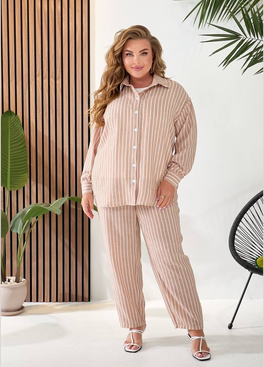 Костюм-трійка лляний Garna (340235238)