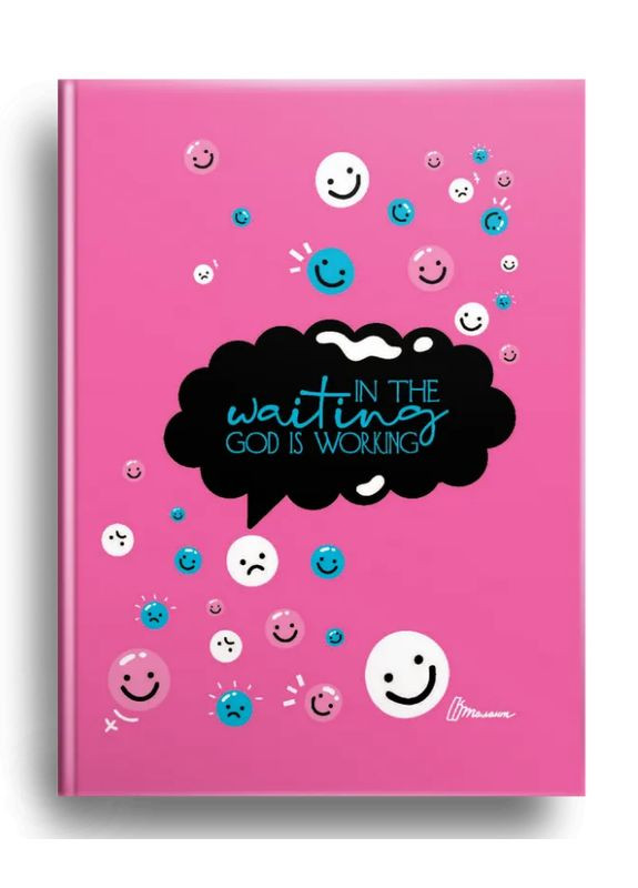Книга Мотивационный дневник 6. В waiting god is working. Серия Альбом друзей. Автор – Н.Н. Шерстюк ( ) Талант (338874616)