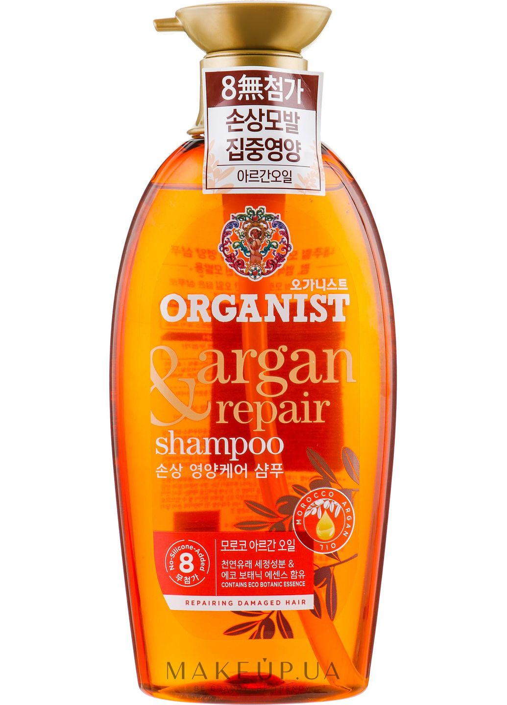 Шампунь для пошкодженого волосся LG Organist Moroco Argain Oil Shampoo 500ml (310815-33725711) LG Household & Health Care (368739757)