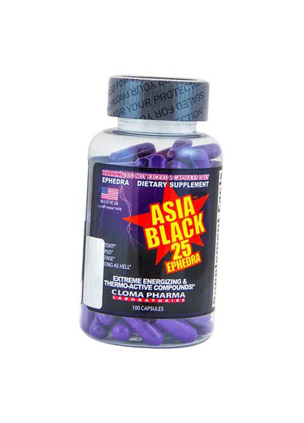 Комплексный Жиросжигатель Asia Black-25 100капс Cloma Pharma (292710807)