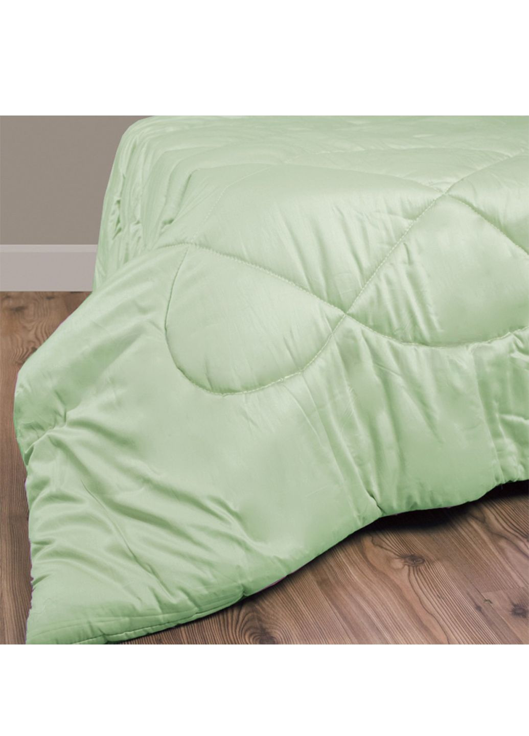 Ковдра мікрофібра/силікон стьобана 170х205, колір у асортименті Ярослав (297214831)