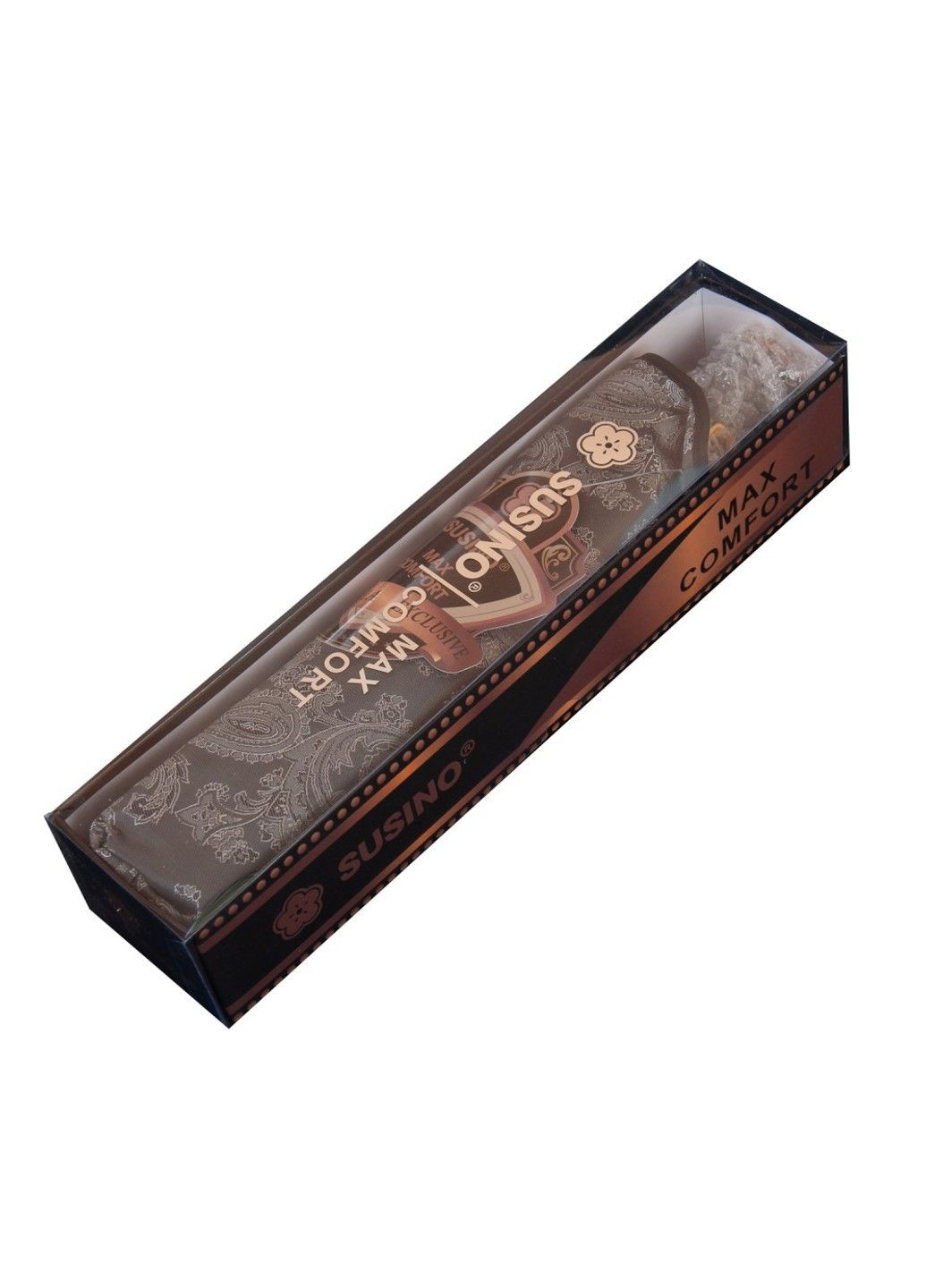 Сіра жіноча парасолька автомат жаккард 3086-6 Susino середня (313031785)