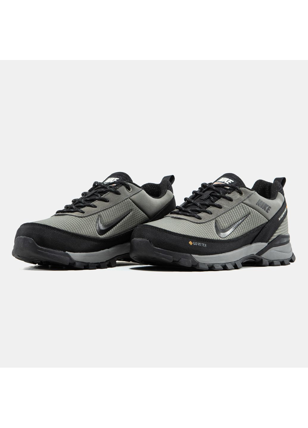 Оливковые (хаки) демисезонные кроссовки мужские nike rivah gore-tex khaki black | найк ривах хаки No Brand