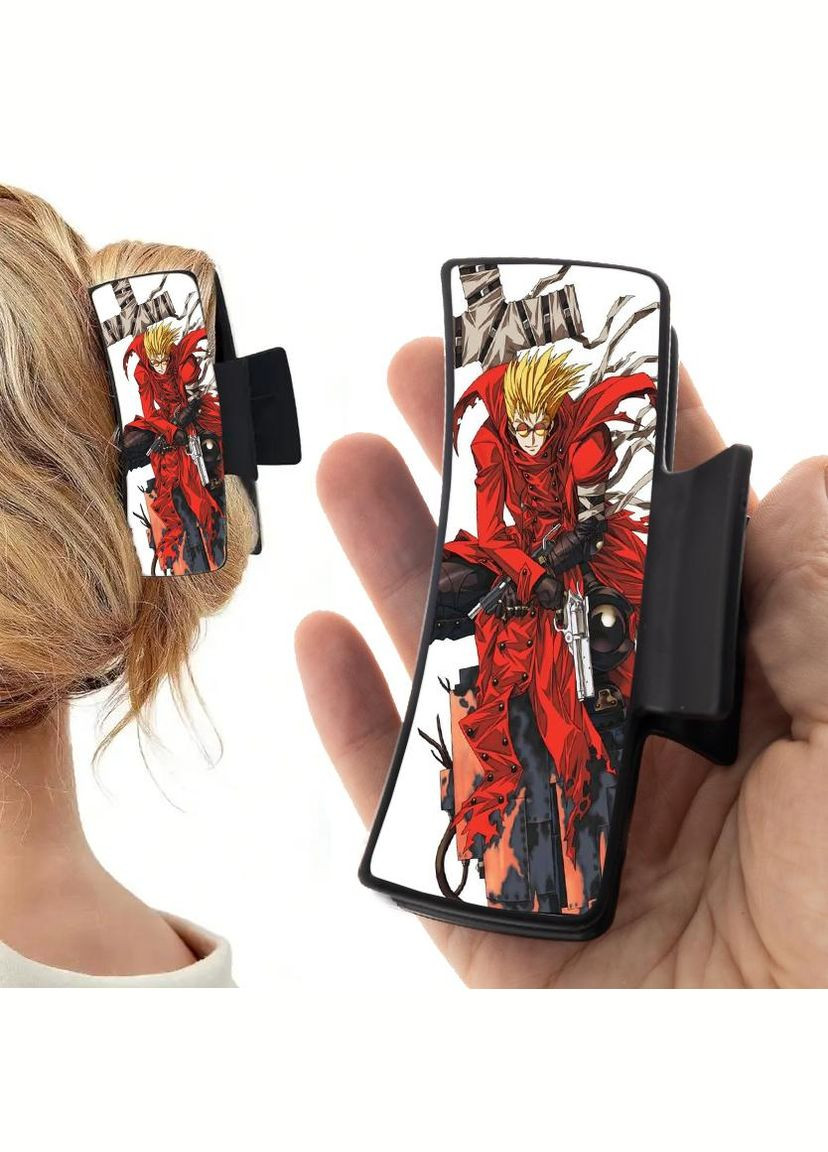 Заколка крабик для волосся Аніме Тріган #0005 чорний No Brand (315630766)