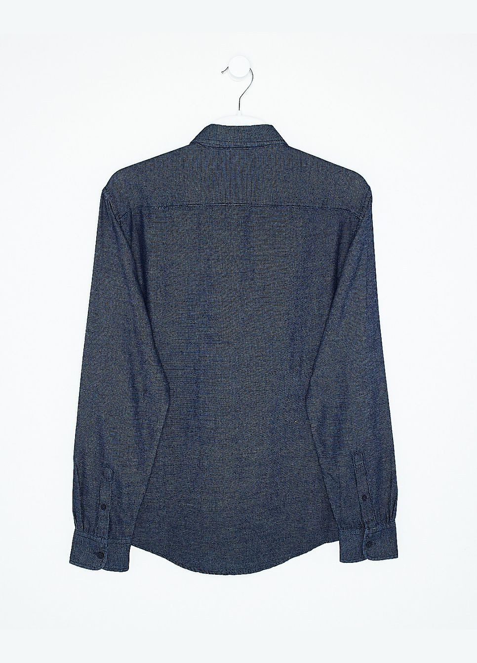 Темно-синяя рубашка Celio