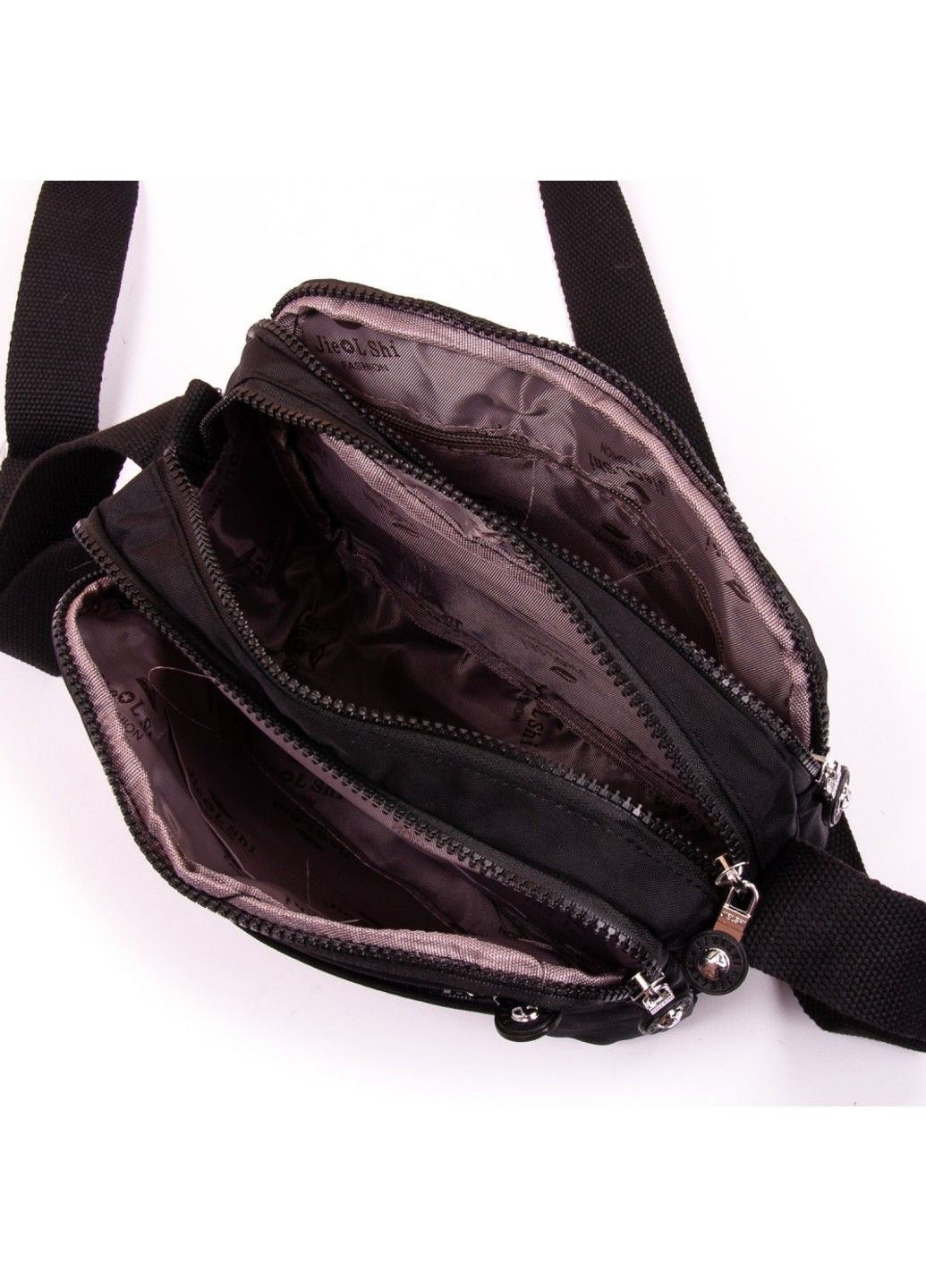 Женская летняя тканевая сумка B125 black Jielshi (293765335)