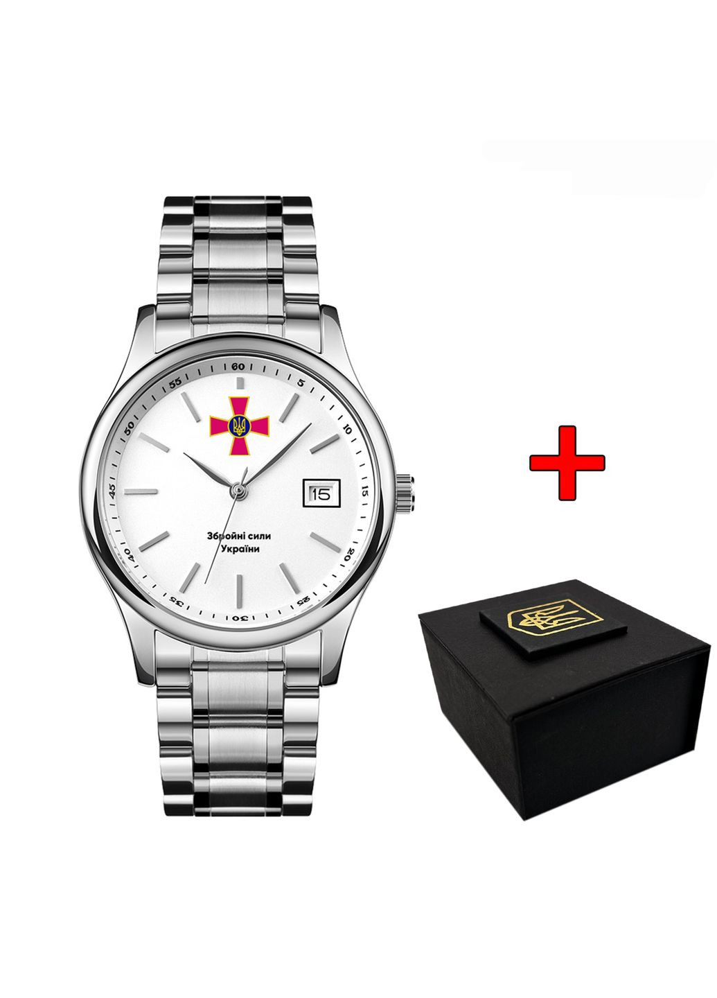 Годинник наручний 023 ЗСУ Срібло Awarder (341676310)