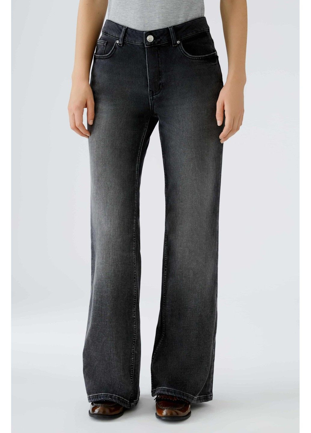 Женские джинсы 90006 9800 Серый 46 Oui - (306708750)