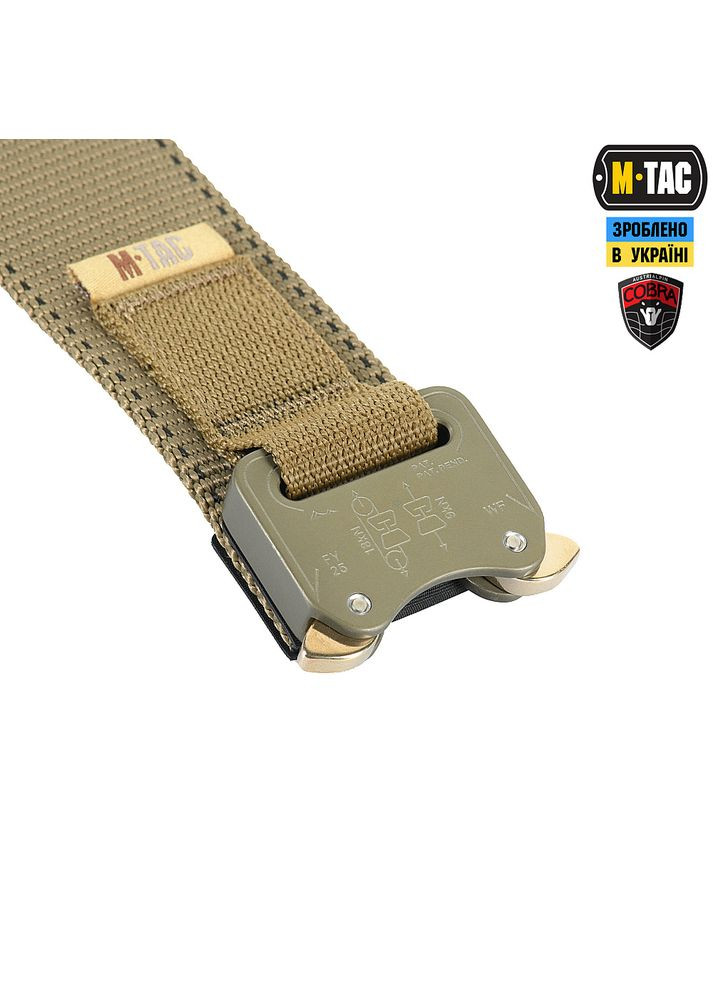 Тактичний ремінь Cobra Buckle Belt. Розмір M/L. (00000003630) M-TAC (358688884)