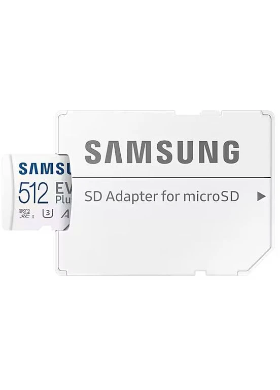 Карта пам'яті microSDXC 512GB UHS-I Class 10 Evo Plus чорна Samsung (388411242)
