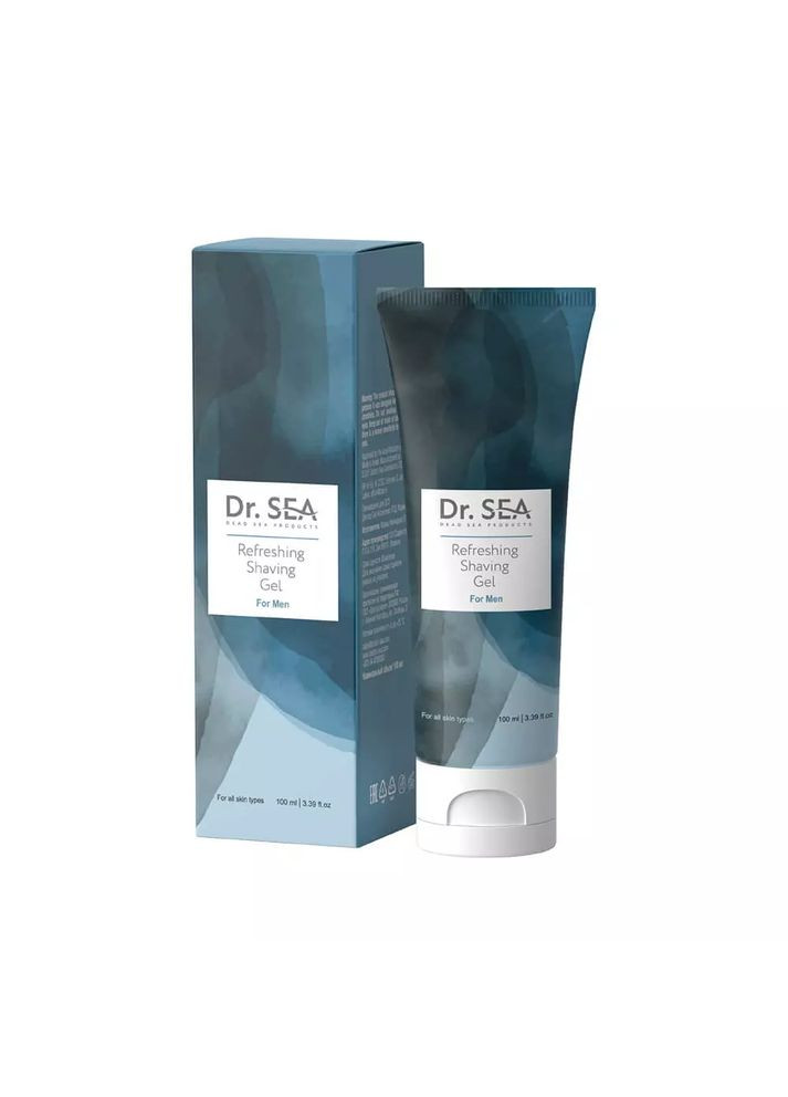 Освежающий гель Dr.Sea для бритья, 100 мл Dr. Sea питание, очищение, тонизирование, ароматерапия (297994467)