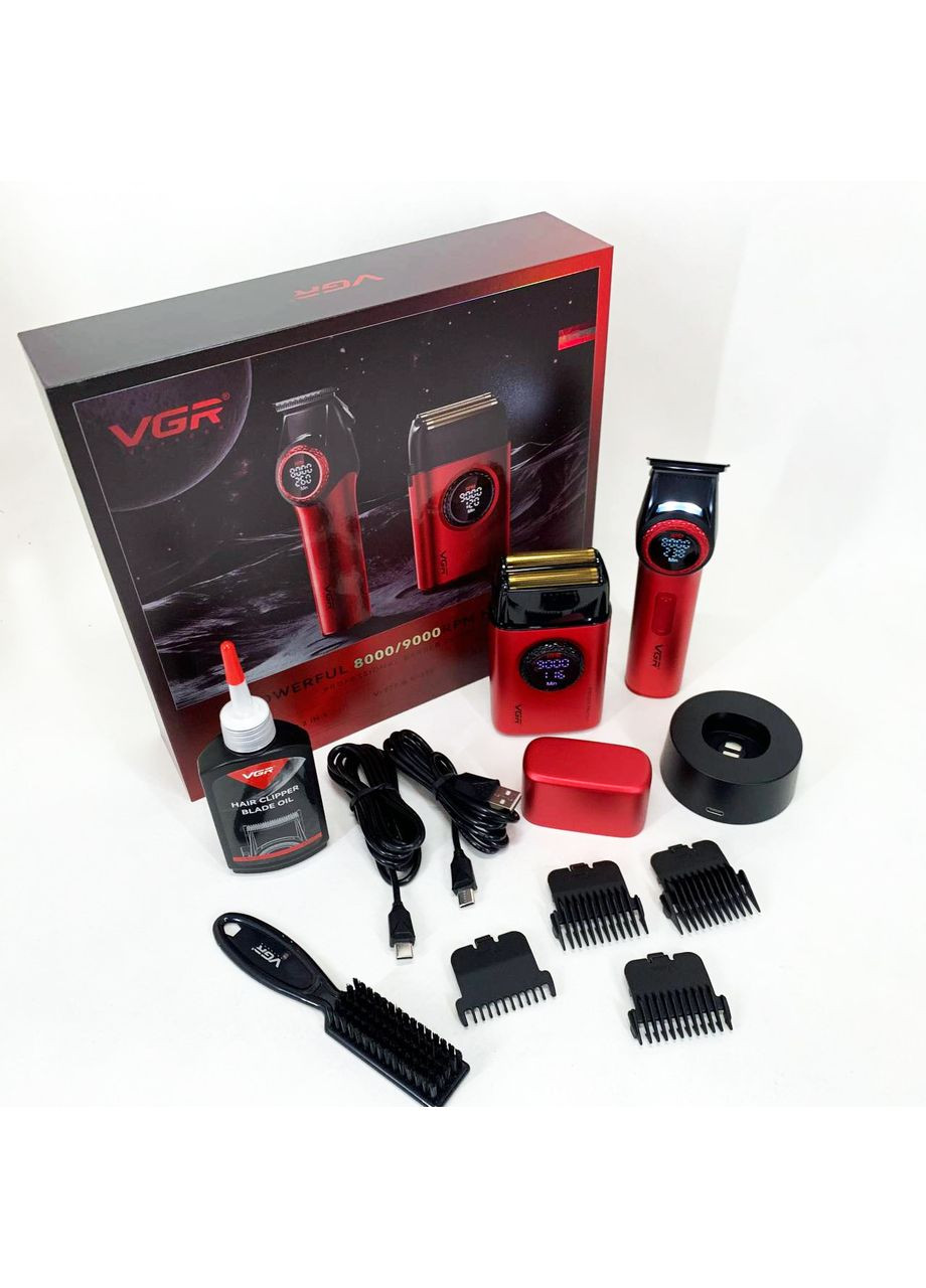 Комплект 2 в 1 V-977 V-377 RED VGR (364665554)