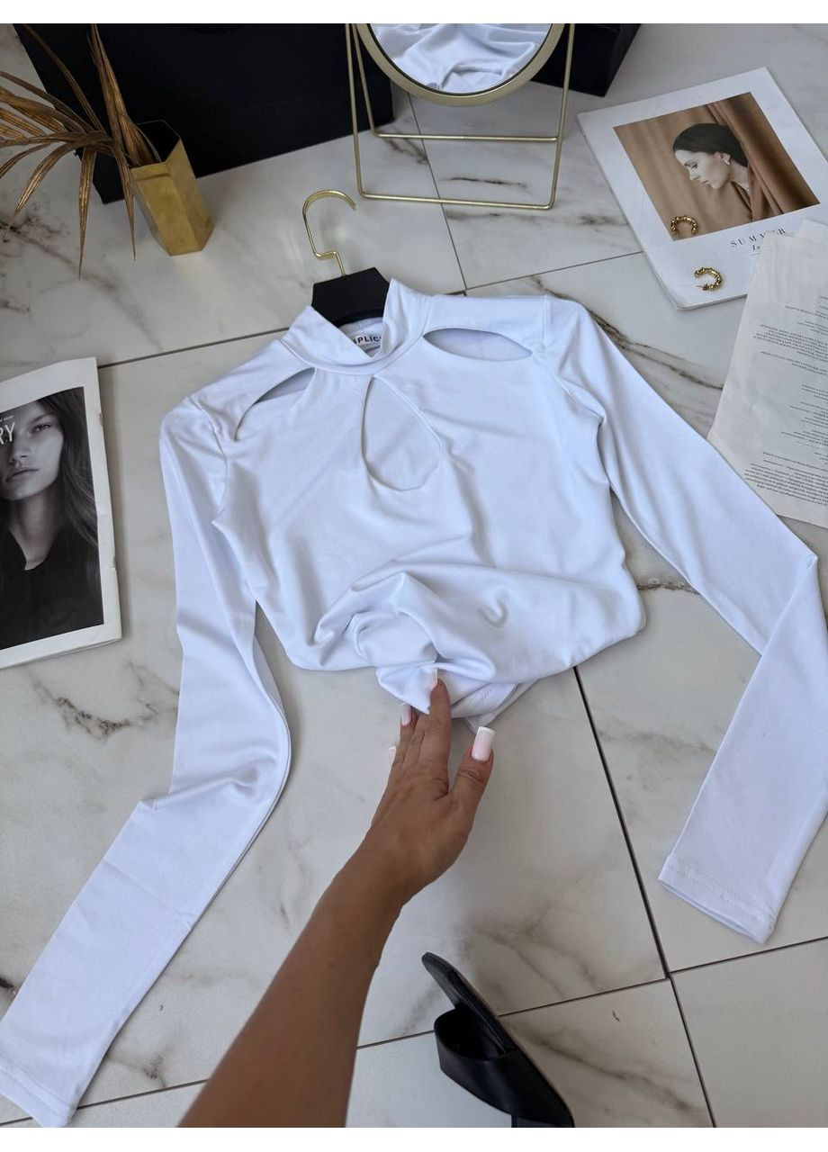 Лонгслів жіночий з вирізами Style Point (351542512)