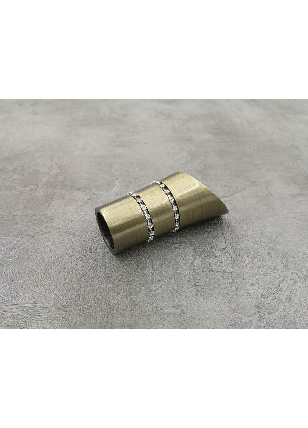 Карниз Діва гладка/імпресійна штанга подвійний універсальний 25/19 мм 320 см Антик Quadrum (352781594)