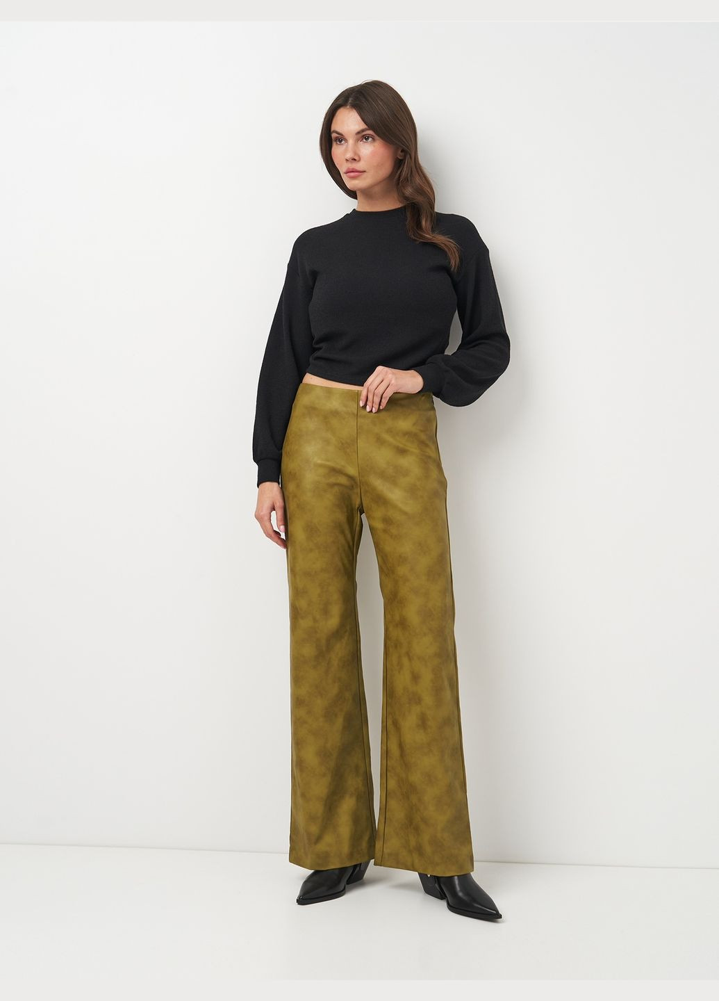 Штани зі штучної шкіри H&M (314800985)