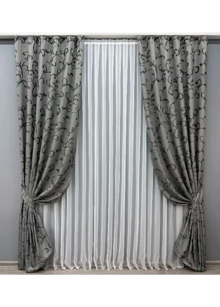 Комплект штор з люрексовою ниткою "Allure". No Brand (378082627)