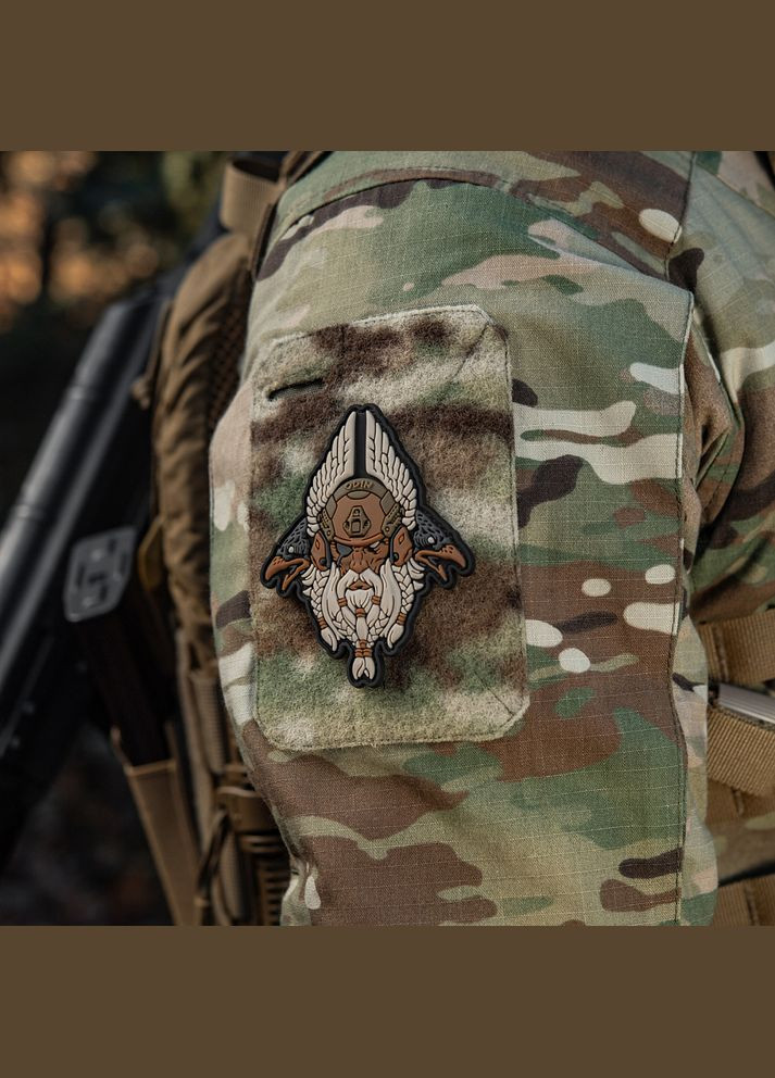 Нашивка Odin Tactical 3D PVC Coyote M-TAC (315047318)