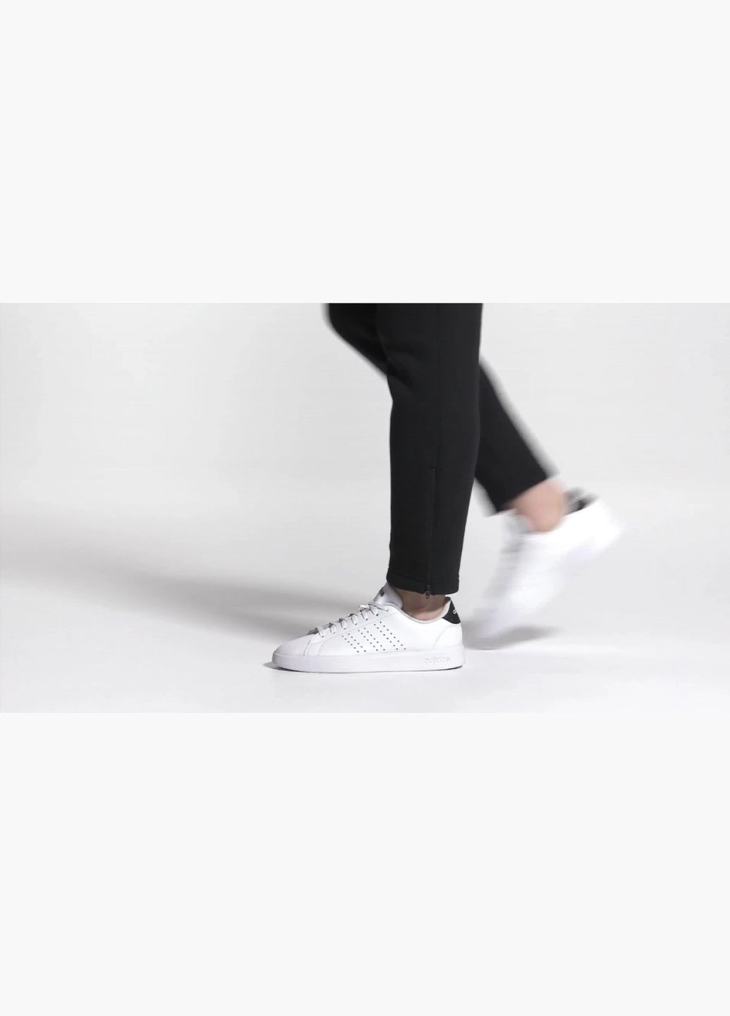 Белые всесезонные кроссовки унисекс advantage 2.0 shoes white if1661 adidas