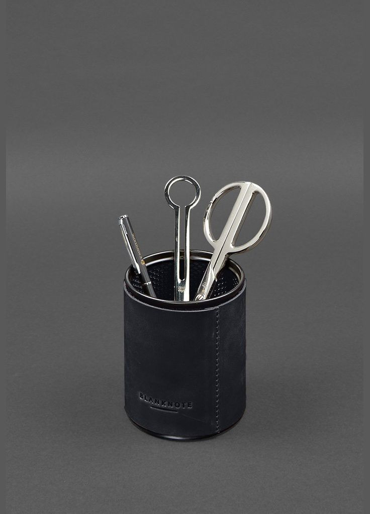 Настольный набор из натуральной кожи 5.0 с картой Украины Синий Crazy Horse (A-028353) BlankNote (330144393)