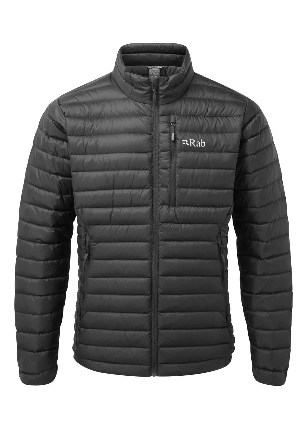 Мужской легкий пуховик Microlight Jacket, Black, Rab (374492263)