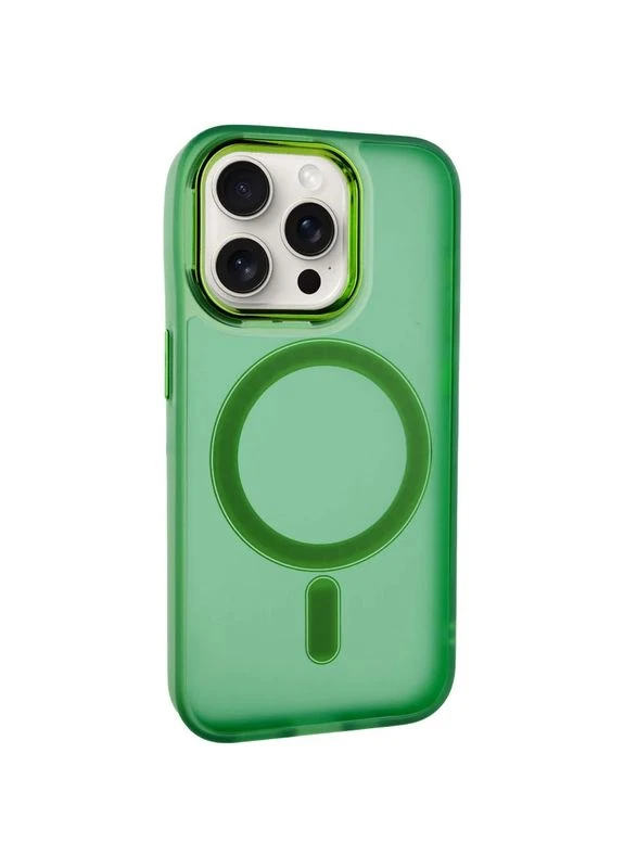 Чехол накладка для Apple iPhone 14 Pro MagSafe TPU + PC 6.1" Army Green No Brand (403004756)