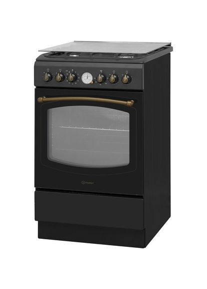 Плита комбінована IS5G8MHA/E (ретро, антацит) Indesit (360573120)