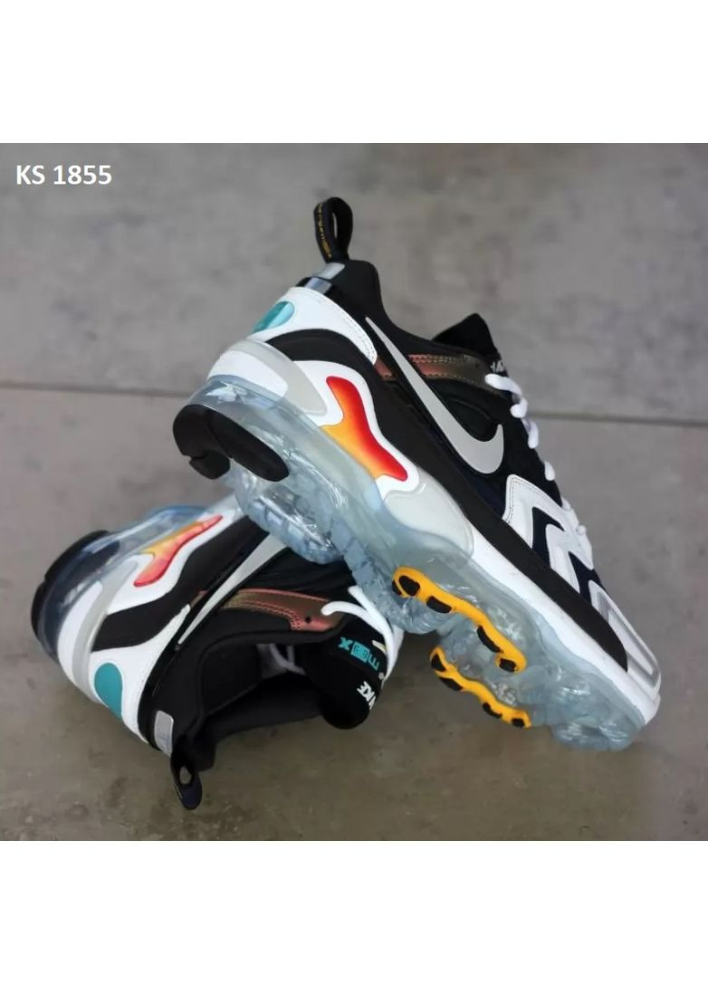 Комбіновані Осінні кросівки чоловічі nike air vapormax evo multicolored найк аір вапормакс No Brand