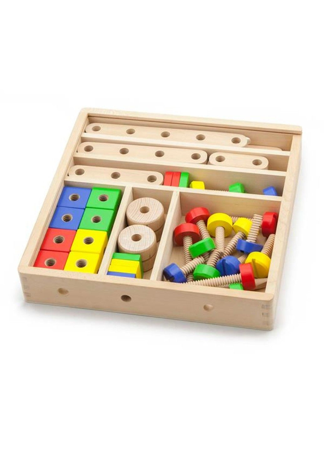 Деревянный конструктор 53 детали (50490) Viga Toys (331299170)