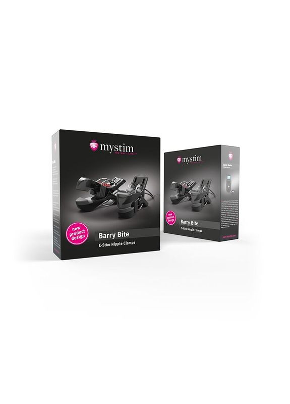 Затискачі для сосків Barry Bite для електростимуляції, з гвинтовим регулюванням Mystim (369947492)