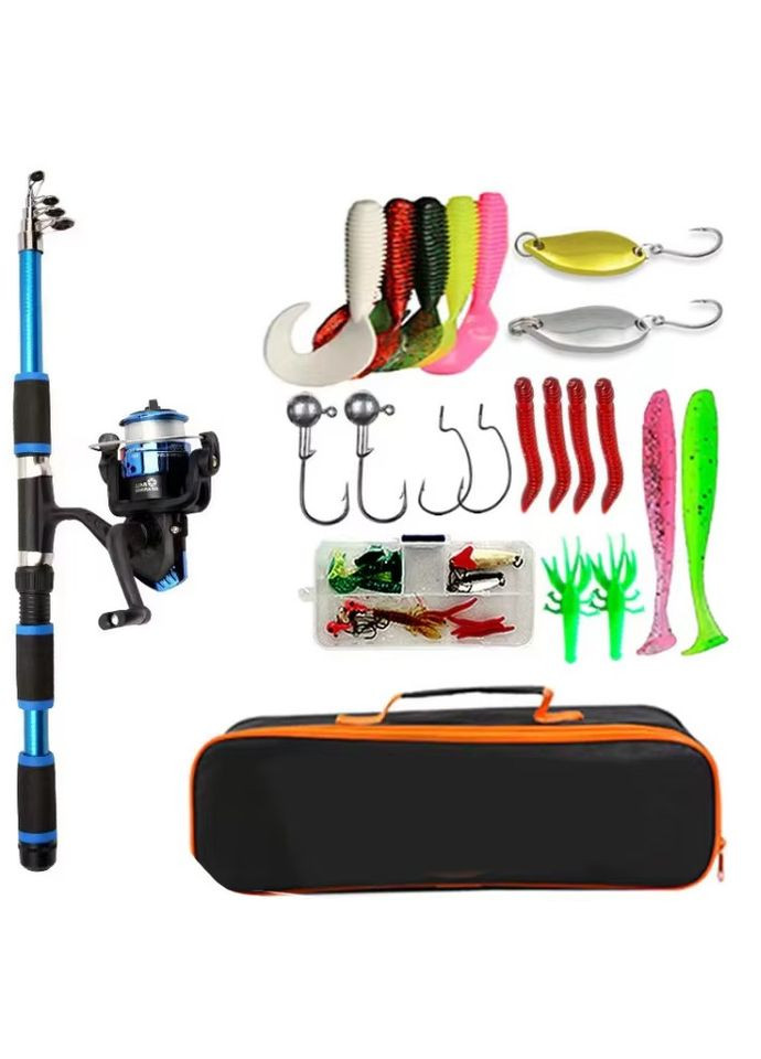 Полный комплект с телескопической удочкой и спиннинговой катушкой Sougayilang XJXN (315598675)
