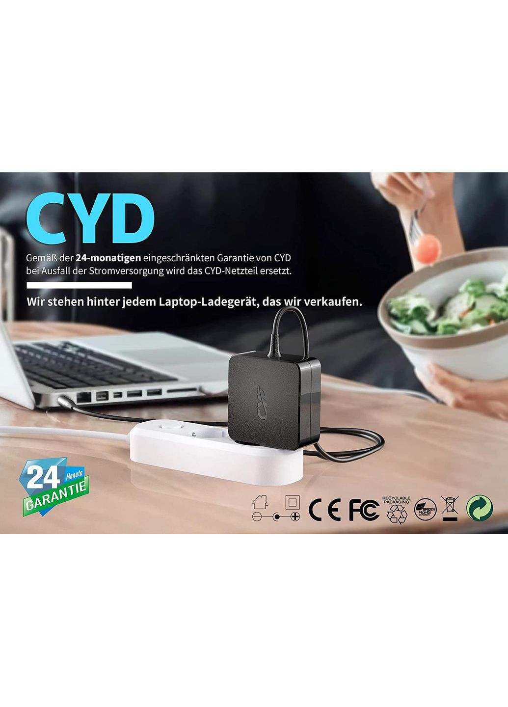 Адаптер для ноутбука ASUS CYD 45W 19V 2.37A 5.5x2.5 No Brand (354829033)