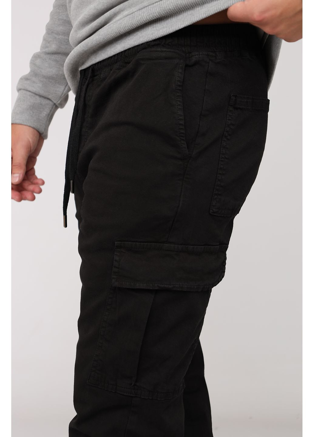 Джогери чоловічі колір чорний ЦБ-00281916 Yuki (355183500)