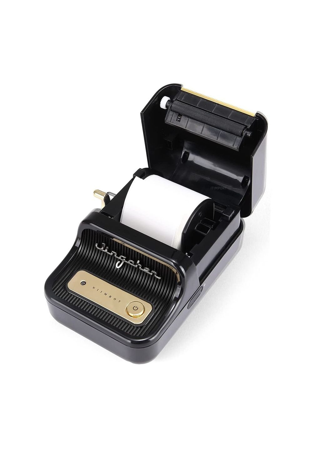 Термопринтер для друку наклейок Black (1AC19051601) NIIMBOT B21S (372684035)