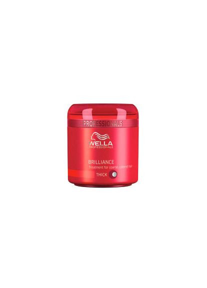 Brilliance Маска для сильных и жестких окрашенных волос 150 мл Wella (352170913)