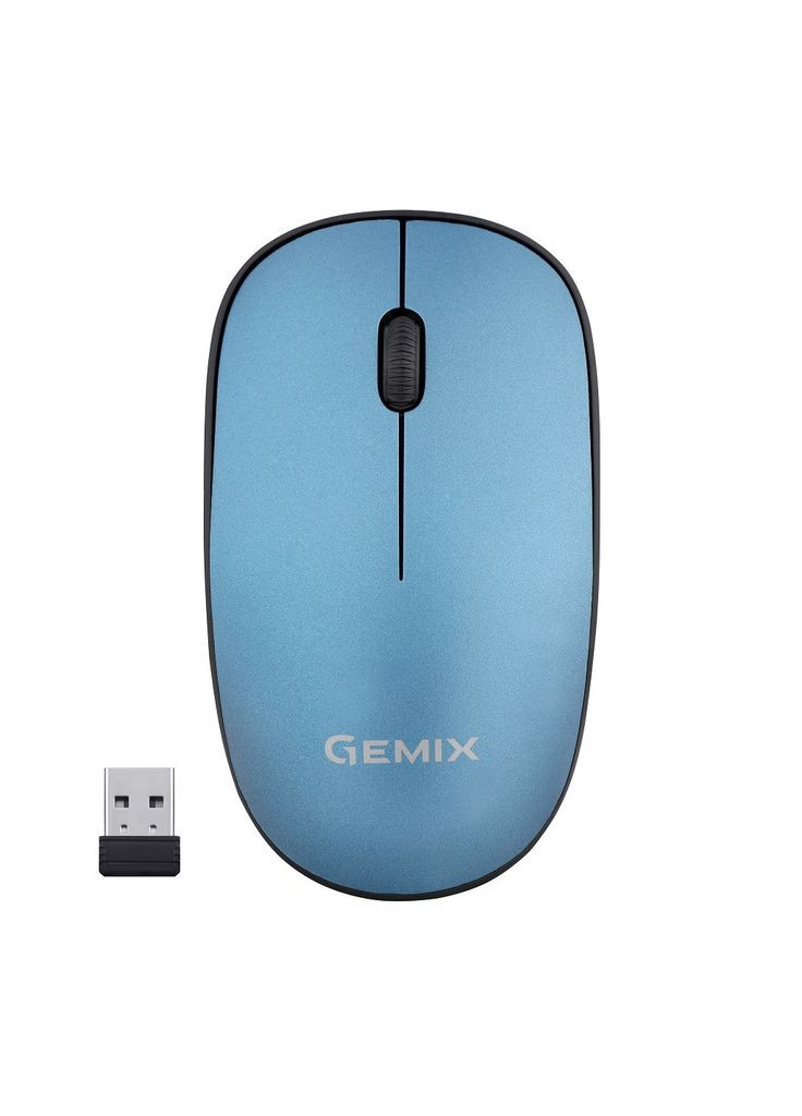 Мишка GM195 Wireless Blue (GM195Bl) Gemix (296480465)