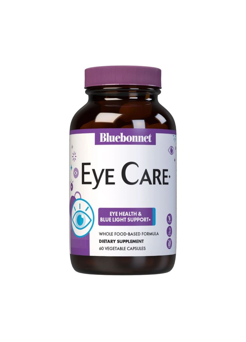 Комплекс для Очей, EyeCare, Targeted Choice,, 60 рослинних капсул Bluebonnet Nutrition (326054580)