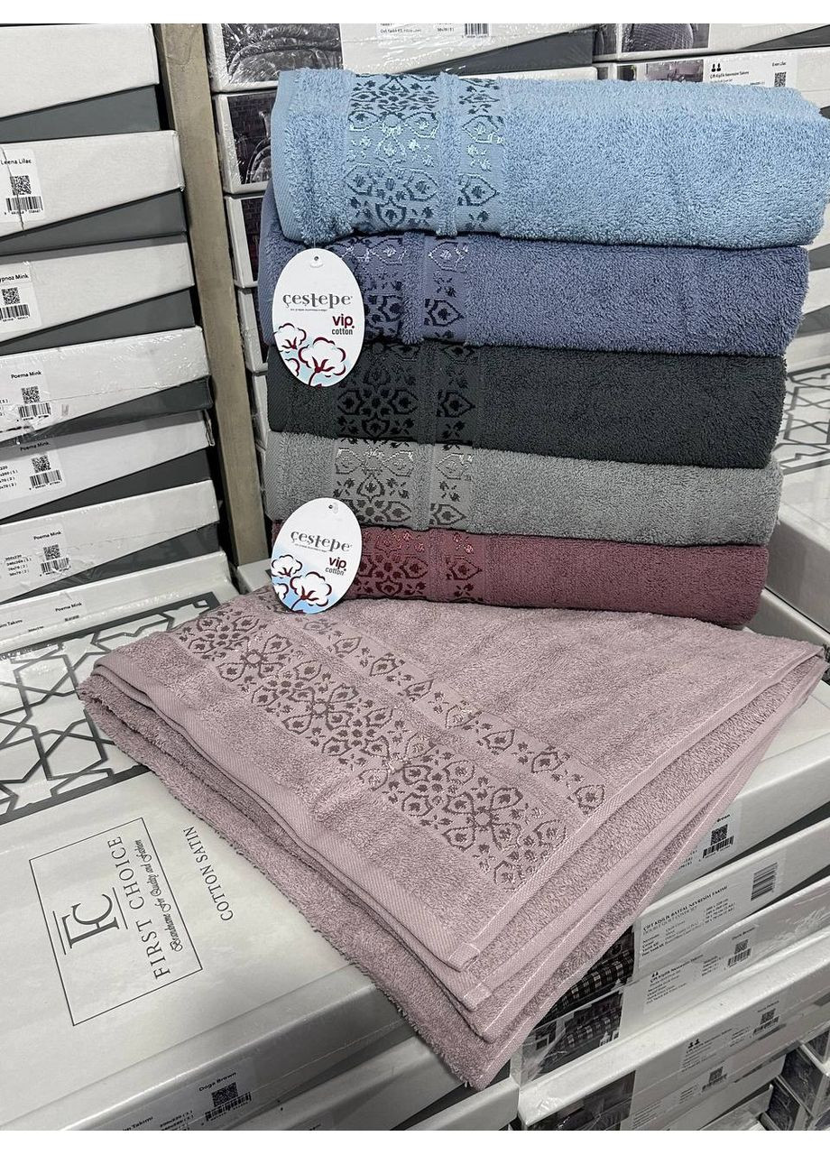 Полотенца банные 6 штук Vishnya комбинированный