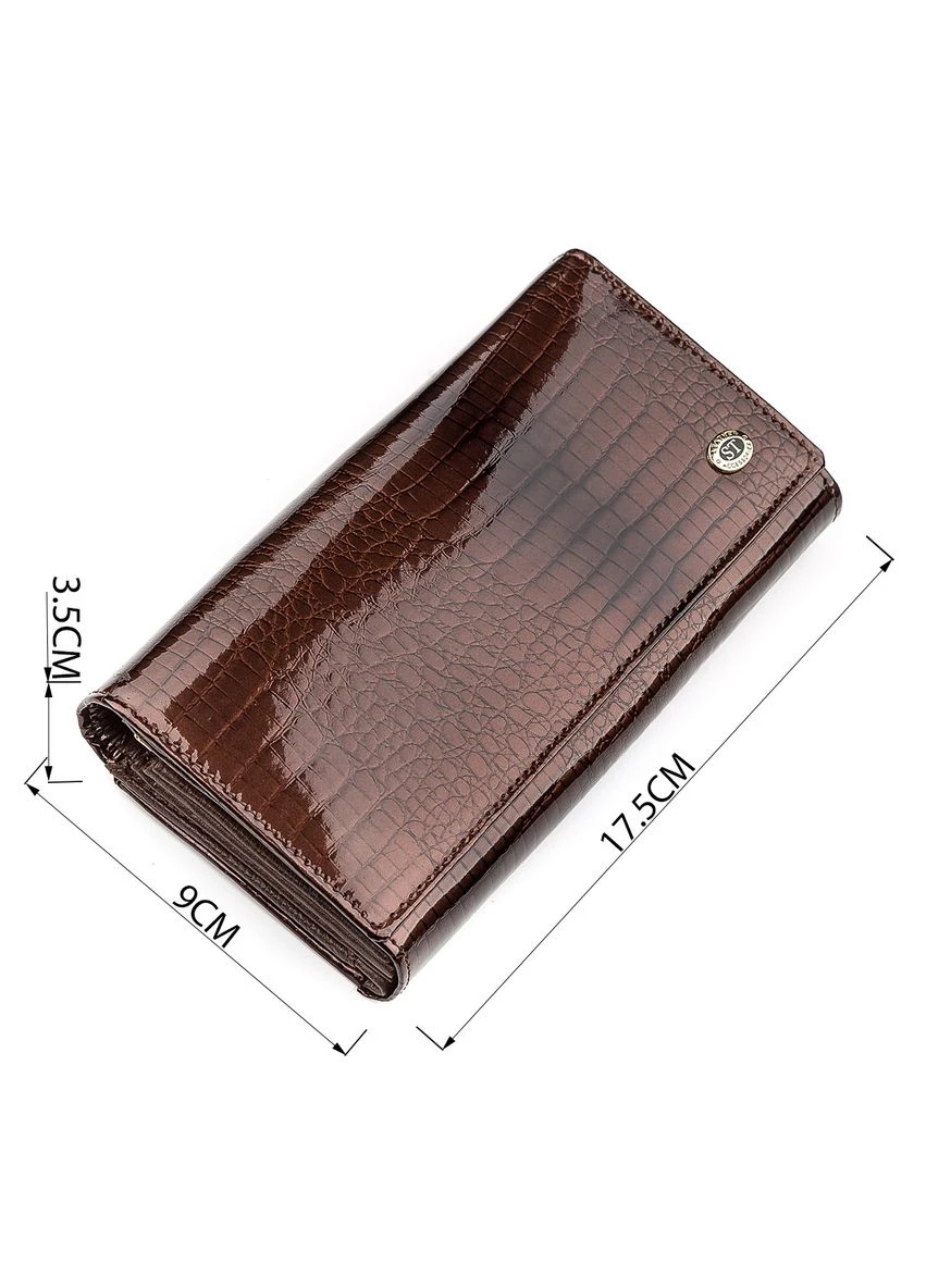 Гаманець жіночий 18431 (S9001A) лакована шкіра st leather (394030403)