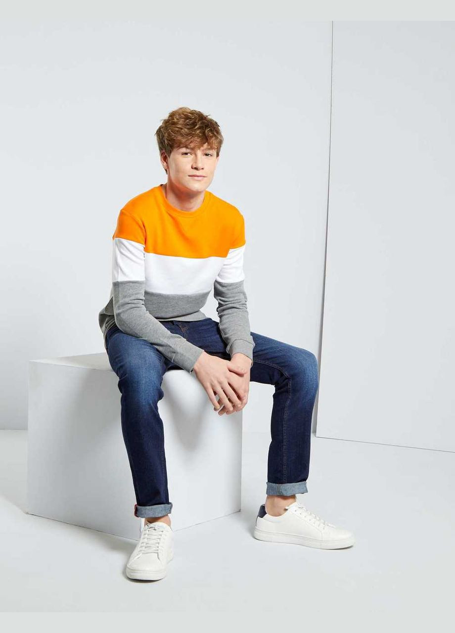 Джинси демісезон,темно-синій, Kiabi (312486243)