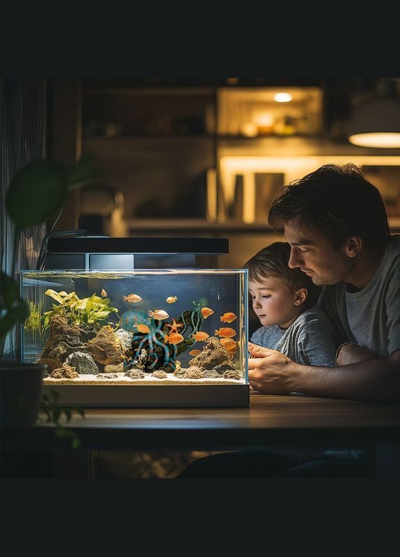 Декорація скарбу восьминога Octopus Treasure 14x5.5x11.5см Kruger Meier (322711707)