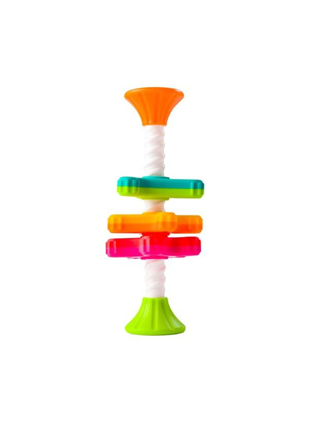 Пирамидка-спинер MiniSpinny тактильная (F134ML) Fat Brain Toys (331173466)