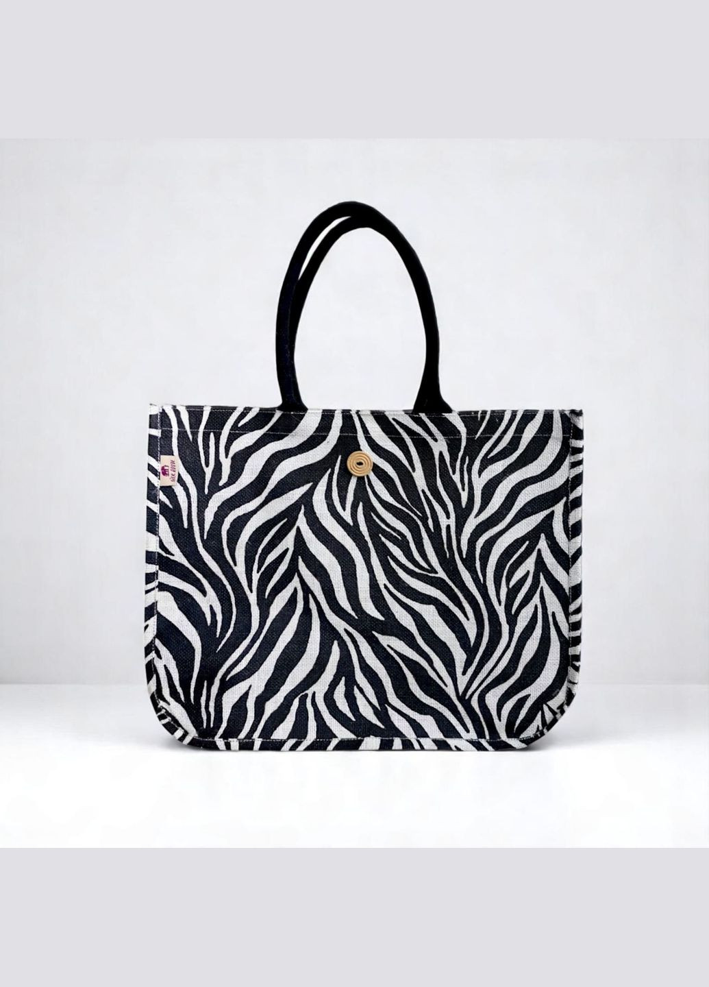 Сумка-шопер а-3727 Zebra Stripes джутова Silk Route (334305442)