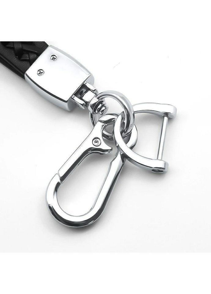 Брелок для авто ключів CHERY (натуральна шкіра, універсальне кріплення, чорний) No Brand (360949311)