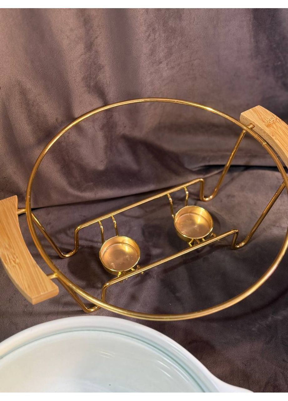 Марміт LC-712 порцеляновий 2 л 13х26х19 см Білий мармур Yiwu (366671193)