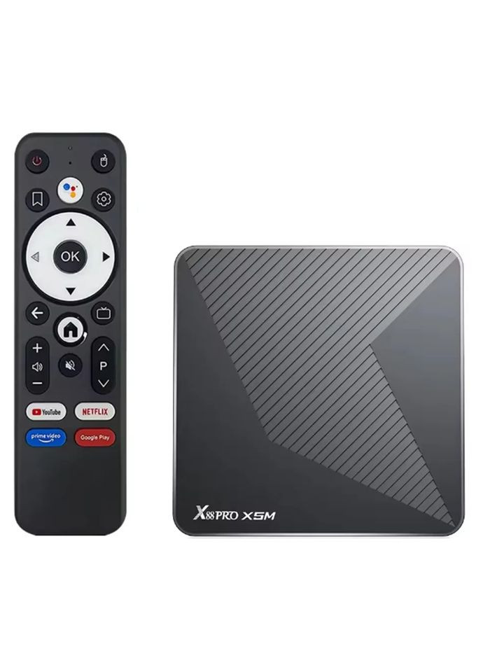 PRO X5M 2/16, Amlogic S905X5M, Android 14, Wi-Fi 2.4/5 ГГц X88 (356005857)