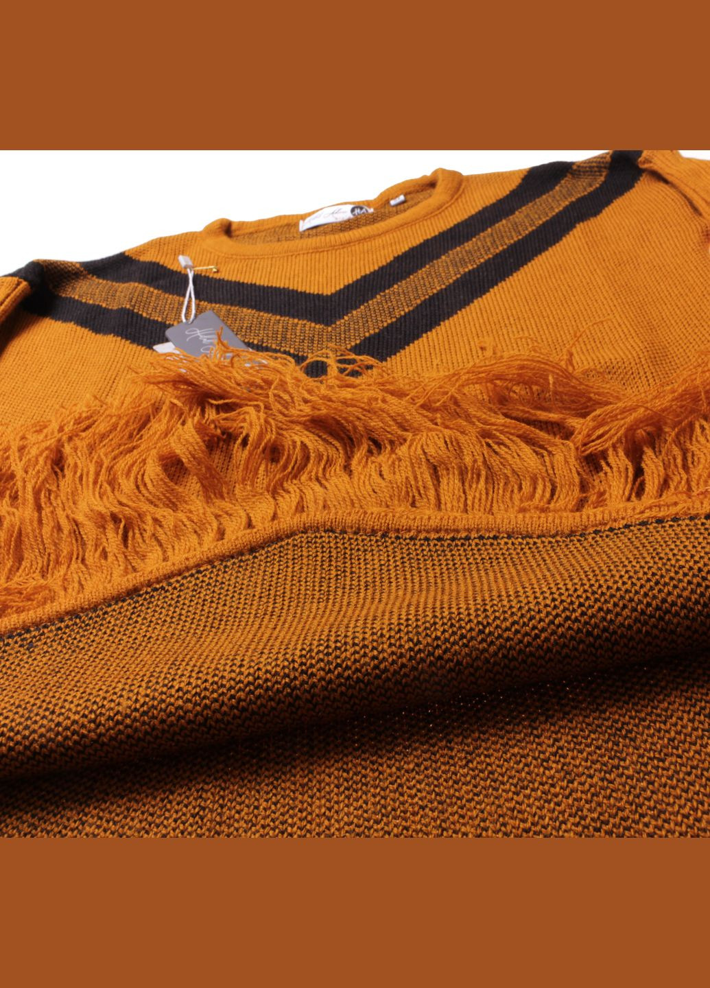 Туника Вязаная 290 Горчичный HA (306716030)