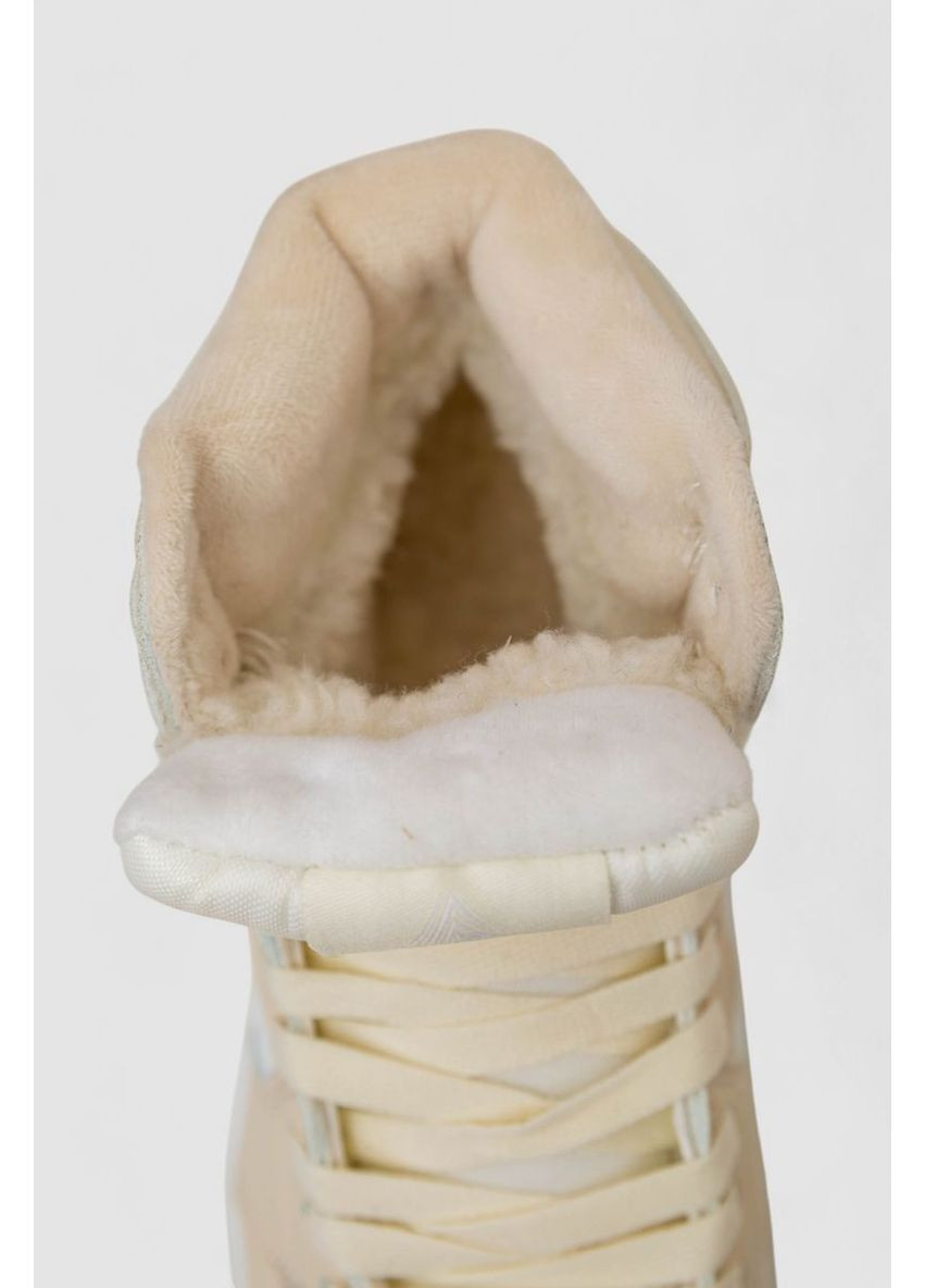 Кросівки жіночі зимові на хутрі Ager 248RHB470 бежеві демісезони (366031837)