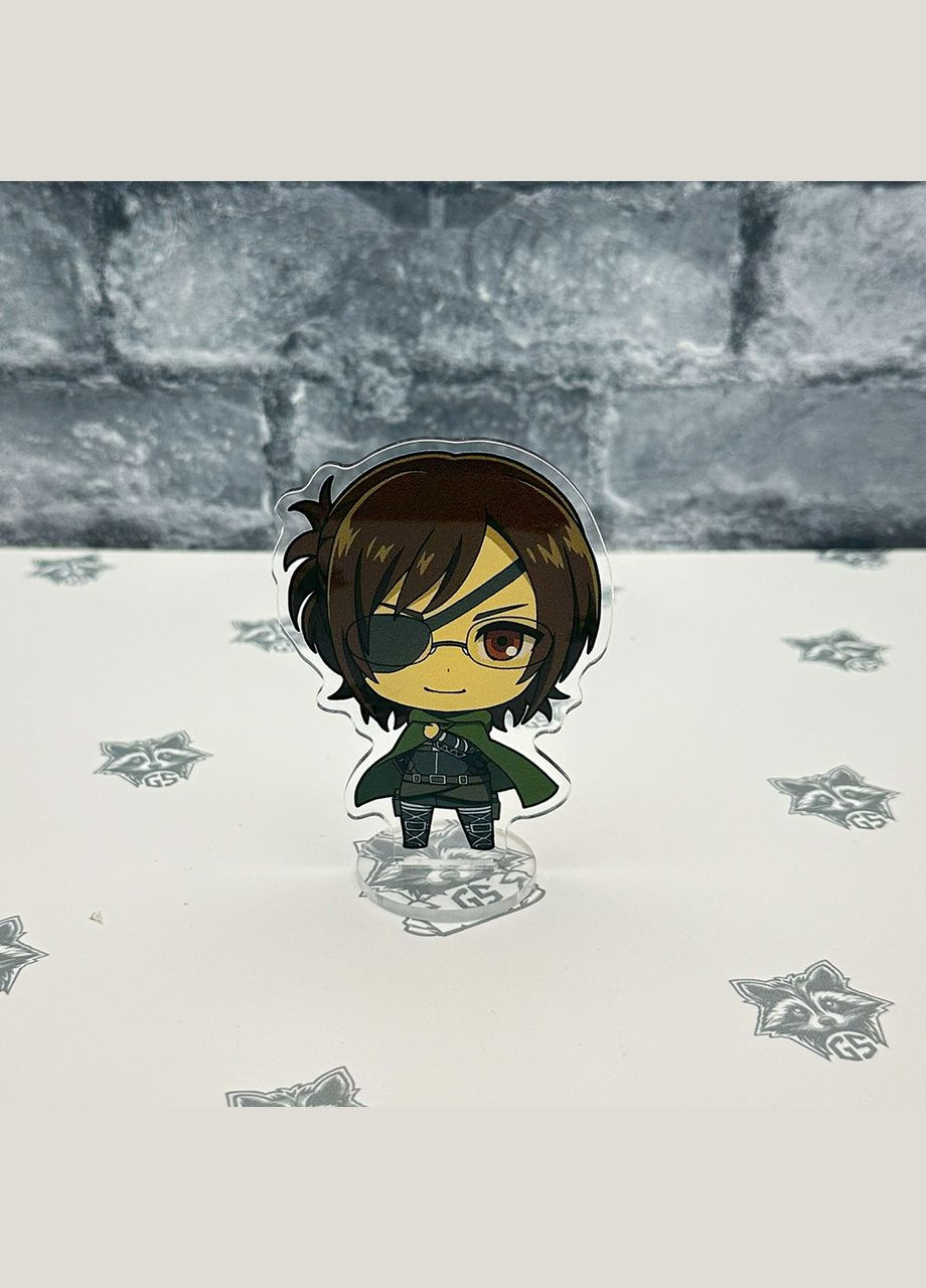 Акриловая коллекционная фигурка Чиби Chibi Атака титанов Ханджи Зоэ (1) 10 см No Brand (339618624)