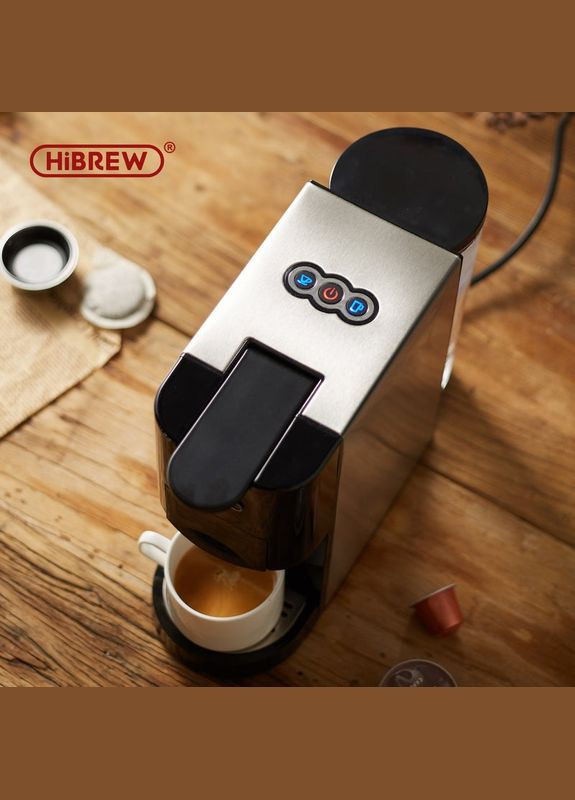Капсульна кавоварка 5 в 1 H3A в металічному корпусі HiBREW (343036988)