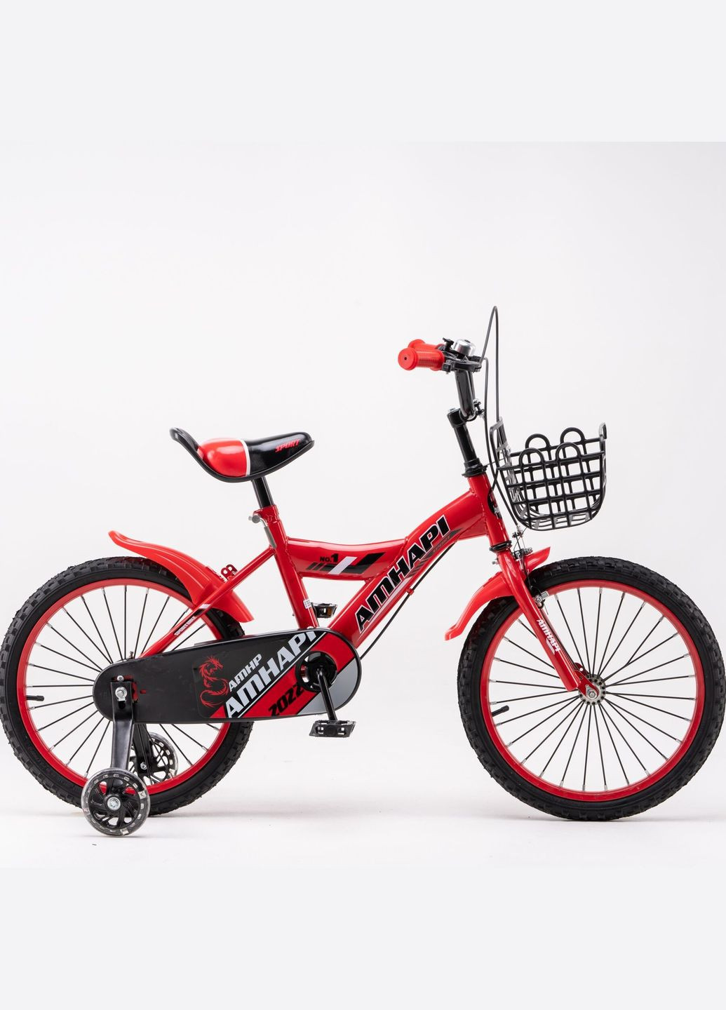 Велосипед детский YM-100-4 18 Красный (2000989609568) shop (2000989609568) AMHAPI (364487716)